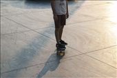 Curves are the main character  of this place. I felt engaged by the lines drawn in the dirt surface, More curves made from a skateboard.  : by yonicetita, Views[389]