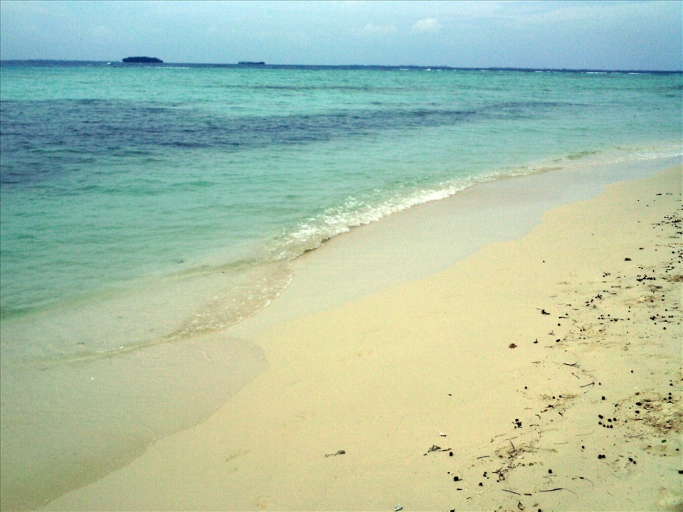Semak Daun Island, one of beautiful beach in Kepulauan Seribu