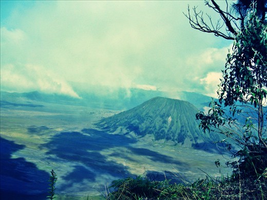 Tengger tribe is where bermukimnya right at the foot of Mount Bromo, East Java, 
