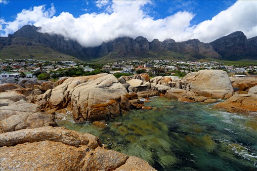 Table Mountain from Camps Bay.