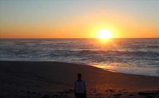 Sunset, Lamberts Bay.