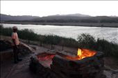 Cooking on the braai by the Orange River, Norotshama.: by yvonnebooth, Views[215]