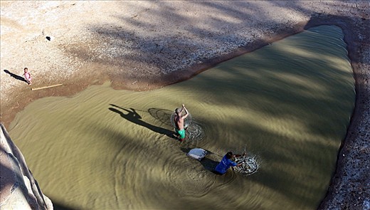 Fishing for catfish, Seeheim