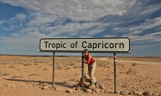 Tropic of Capricorn, Namibia