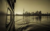 Unique view of the Toronto skyline from a ferry!: by zains, Views[255]