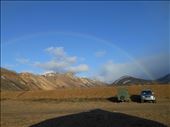 Somewhere under the rainbow. The basic camp in Landmanalaugar.: by zajo1987, Views[326]