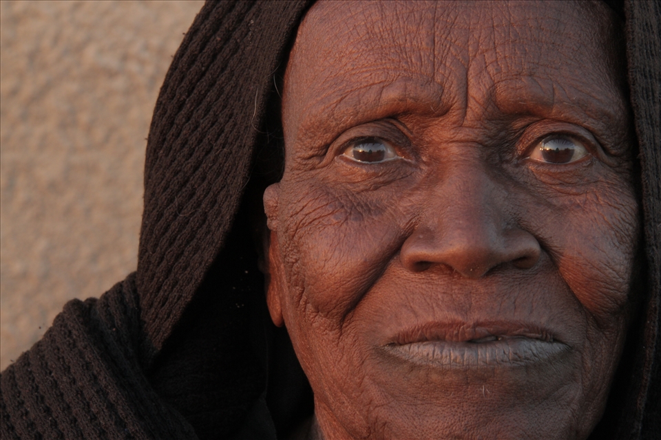 I met this striking woman who hasn't heard from her son in 20 years, but waiting