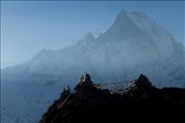 Prayers on the Peak - the Machhapuchhre at the background.: by zaqiul-deep, Views[560]