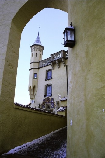 Ludwig ll family home a residence of outstanding living quarters which sits opposite the Famous Neuschwanstein castle.