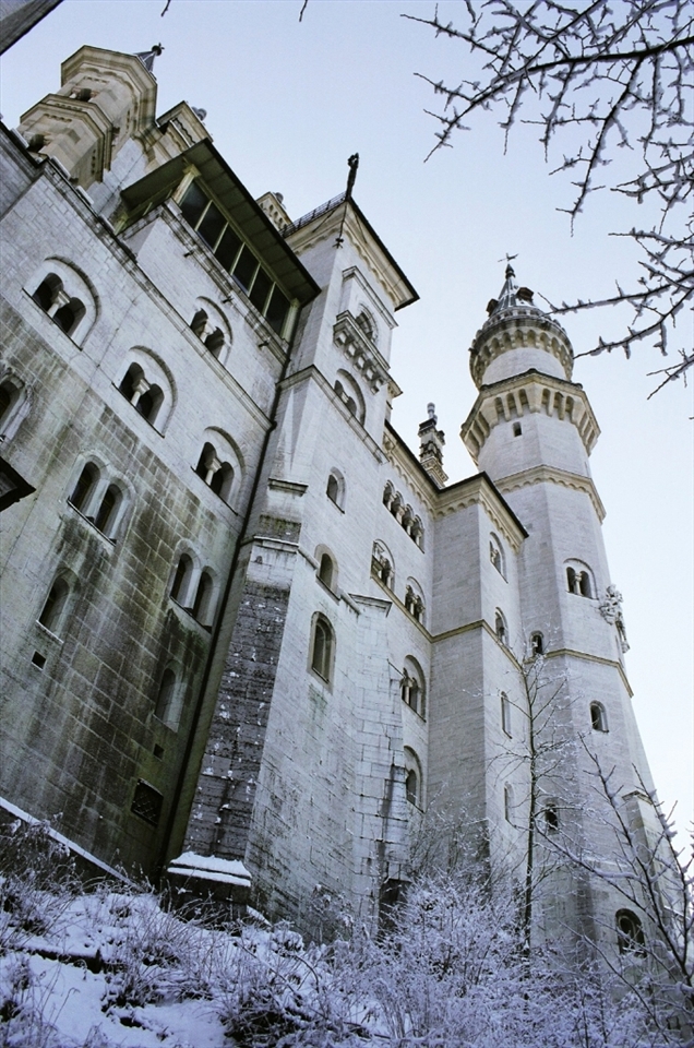 Neuschwanstein Castle ...fairy tales are made here! A feeling of grandeur and gigantic labour forces that constructed this archetectual beauty which sits high up a mountain ridge towering over the Valley below.
