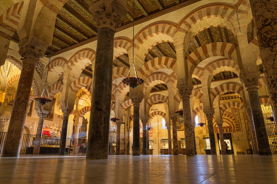 Islamic influences gradually increase as you head south in Spain. 