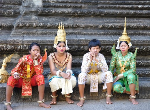 Khmer dance troupe starts us to think about Genesis. Revitalizing aspects of Khmer culture