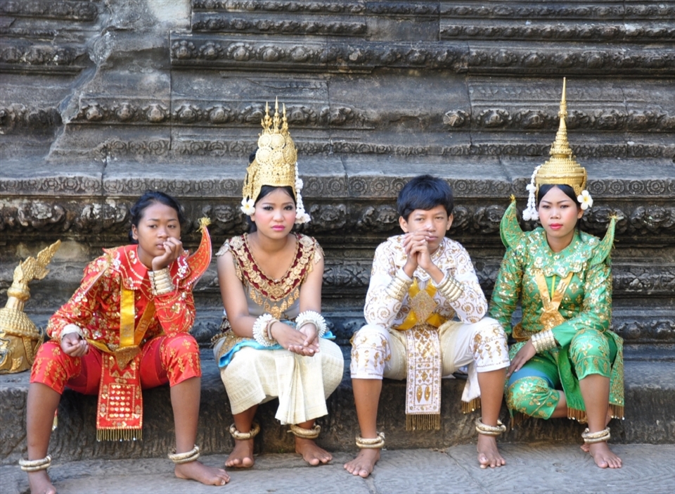 Khmer dance troupe starts us to think about Genesis. Revitalizing aspects of Khmer culture