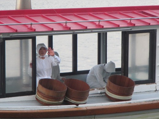 Pearl diving mermaid show - Mikimoto island