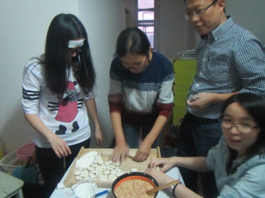 Dumpling making party