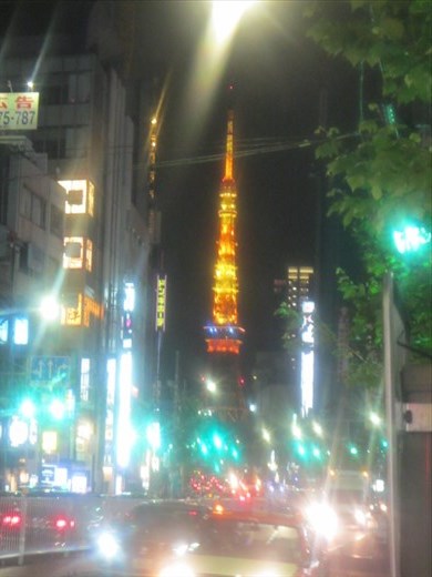 Tokyo in the distance - Rappongi