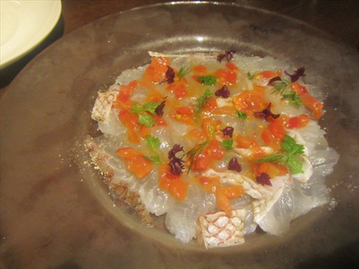 After show carpaccio at My Italian