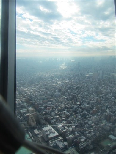 View of Tokyo from Sky tree