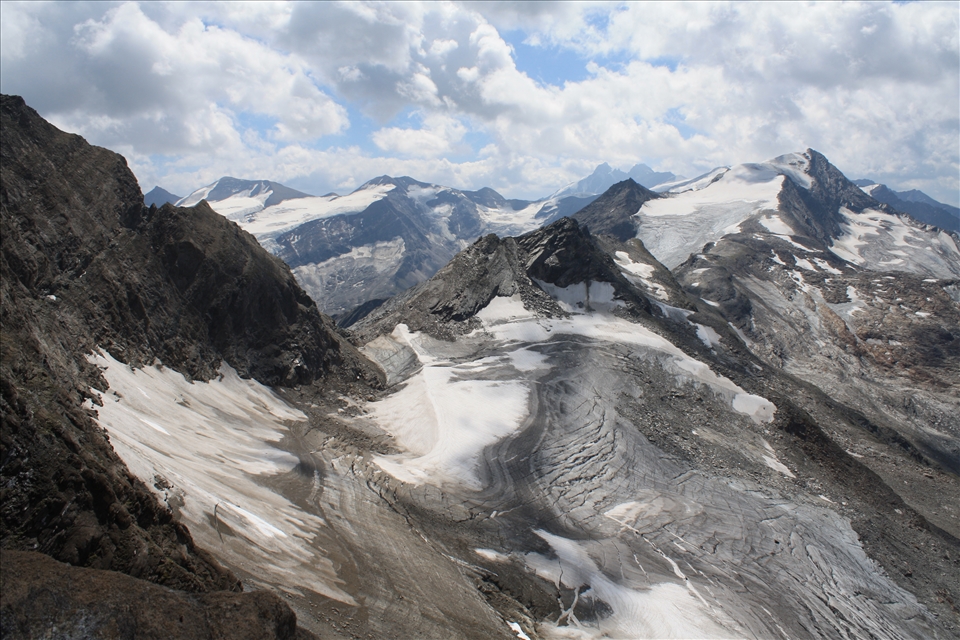 breathtaking views from Kitzsteinhorn.