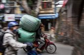Hanoi runs on motorcycles. Cargos exceed all imagination. : by zoltanadrian, Views[287]