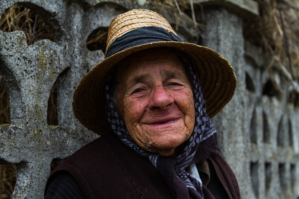 The oldest resident of Strugeni village, a story of smile and tears at the same time. She is over 90, and told me that her sons are dead, and her grand-children are living abroad making her feel very lonely in this village that once has been flourished. People used to live well on agriculture, nowadays the youth tries to leave the village as soon as possible to find jobs in larger cities. This inevitably leads to the village growing older and older, one day maybe it will be empty. Her face and her story still haunts me a bit as the smile is mixed with the tears in her eyes.