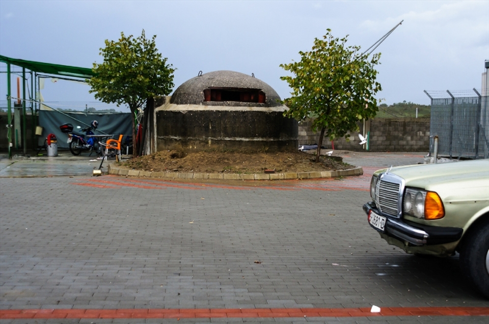 The most extraordinary thing in Albania is that the country is home of thousands of mushroom shaped concrete bunkers which were built decades ago. The then governance was prepairing for an immense war. Nowadays people are trying to integrate these into their lives as demolishment is almost impossible. In this particular one at the Montenegrin border pigeons are living.