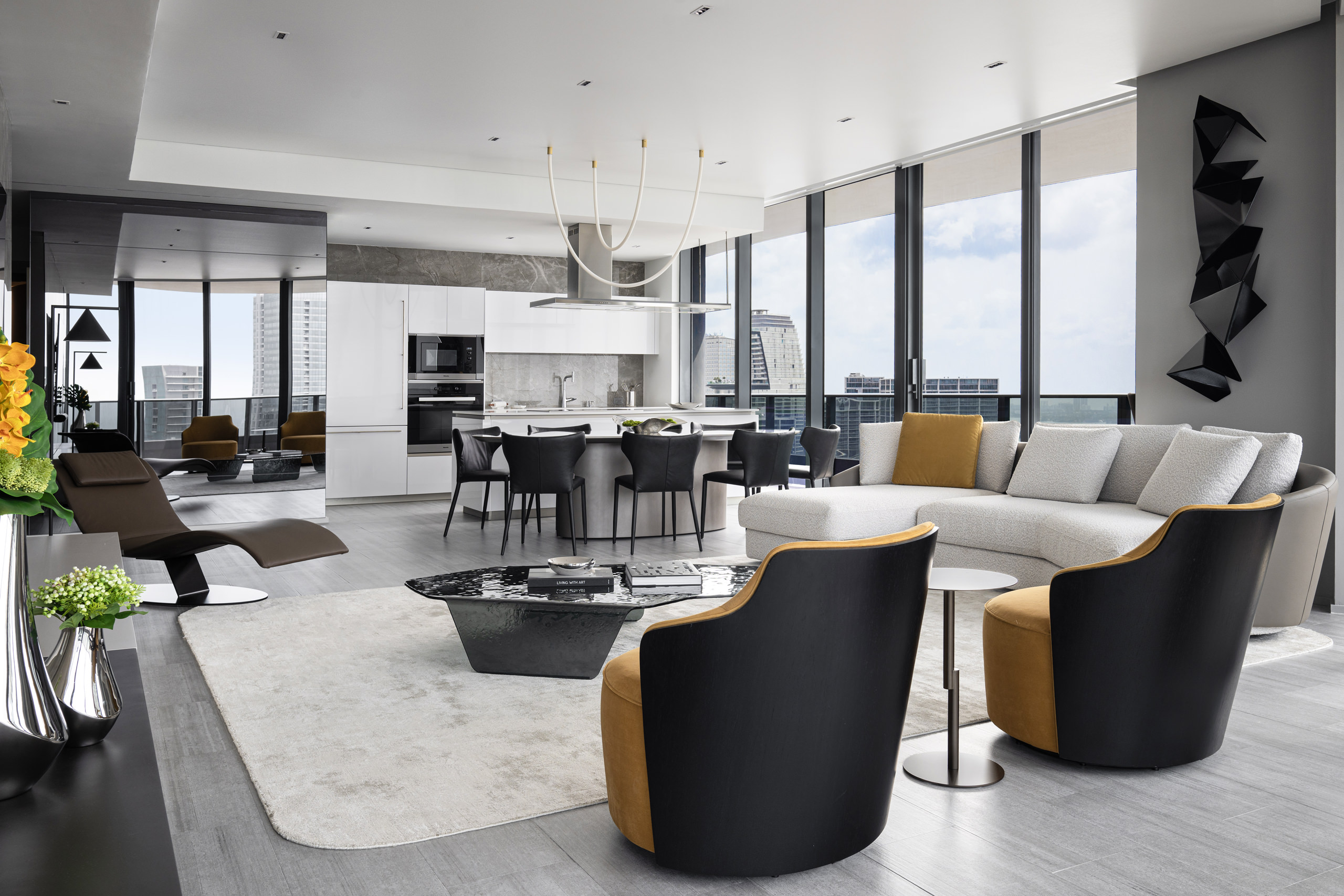 Dialogue of Light and Reflection – NR Residence by Nar Design Studio