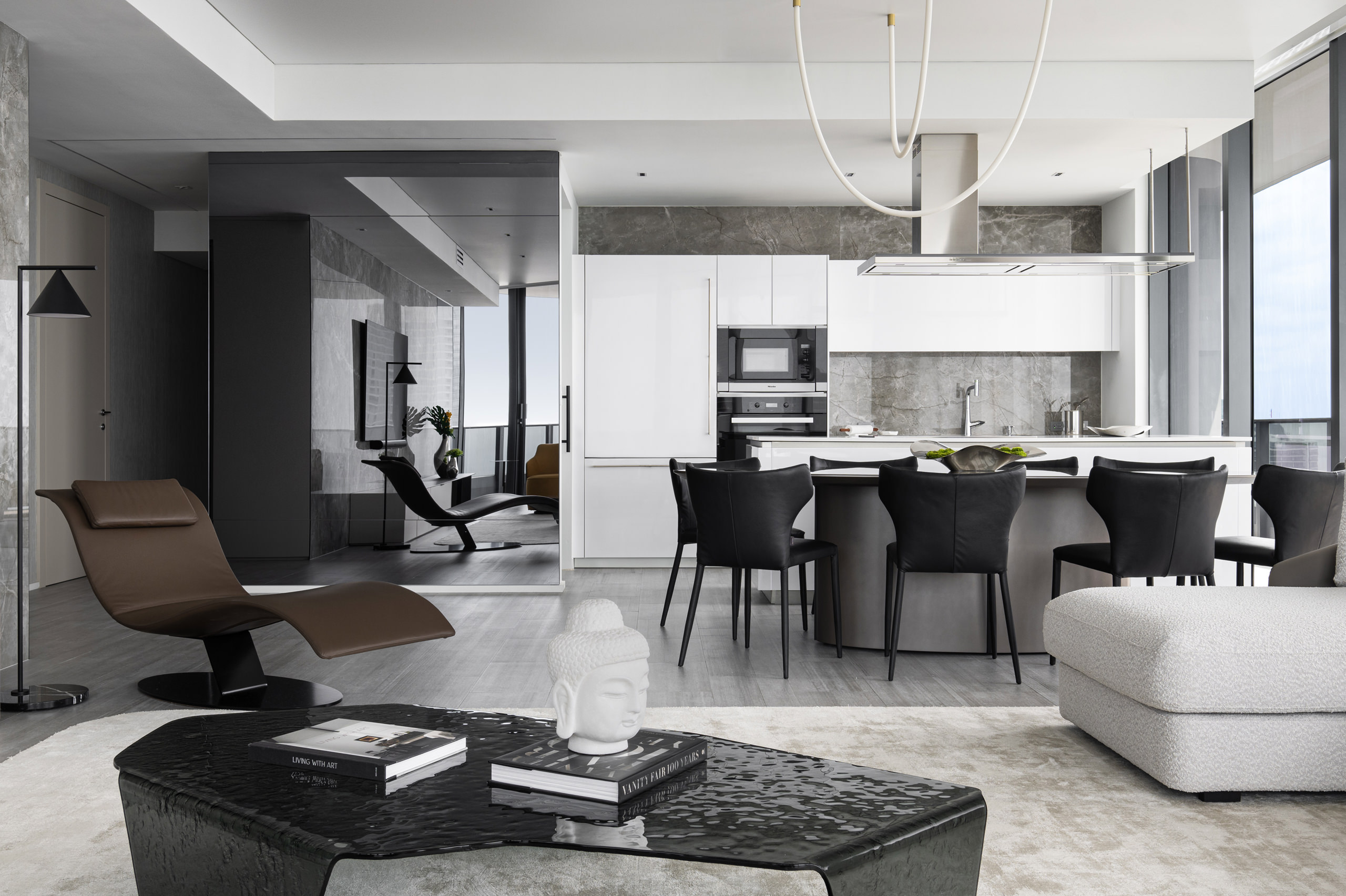 Dialogue of Light and Reflection – NR Residence by Nar Design Studio