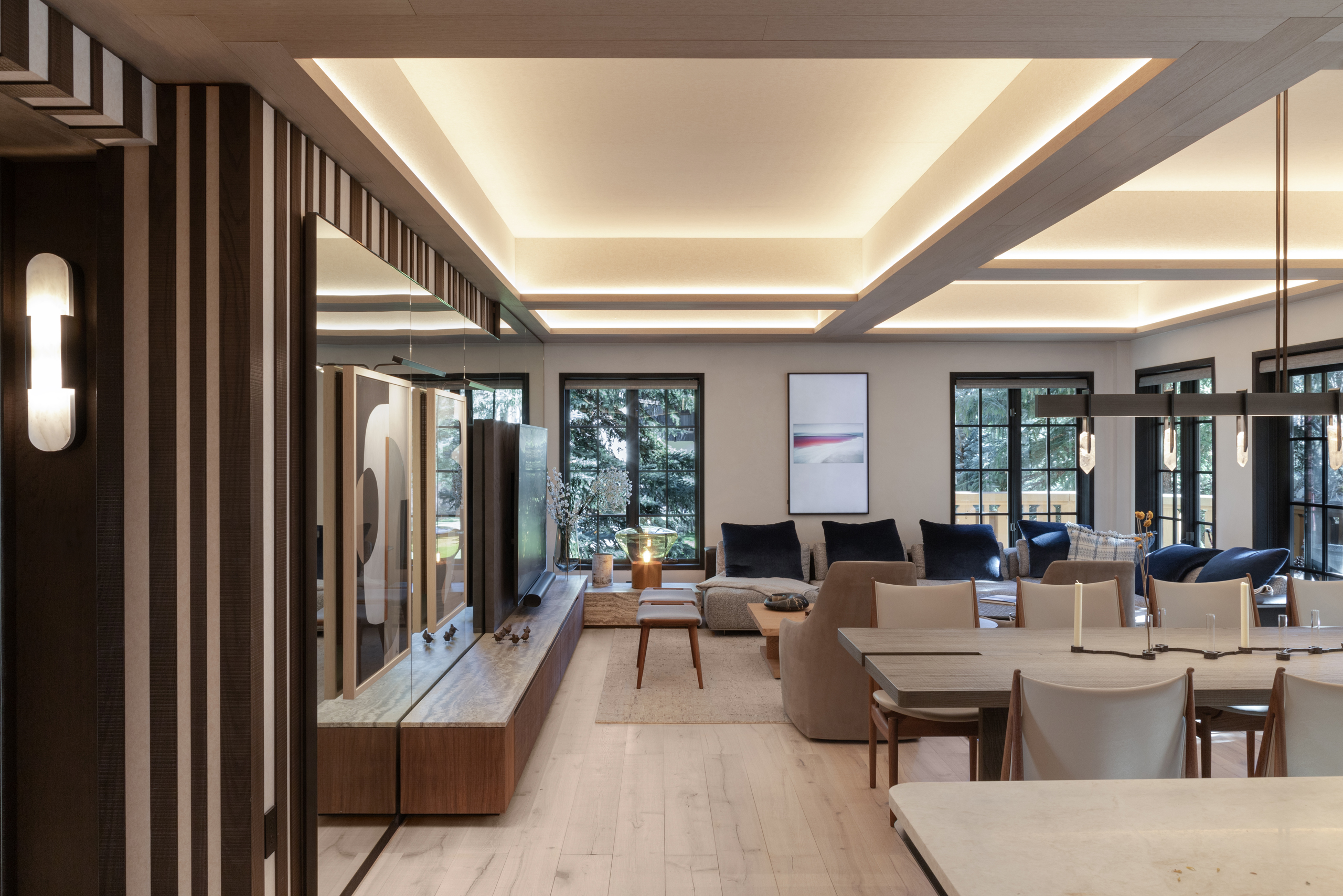 Elegance in the Mountains – Vail Rd II by Simon Hamui Studio