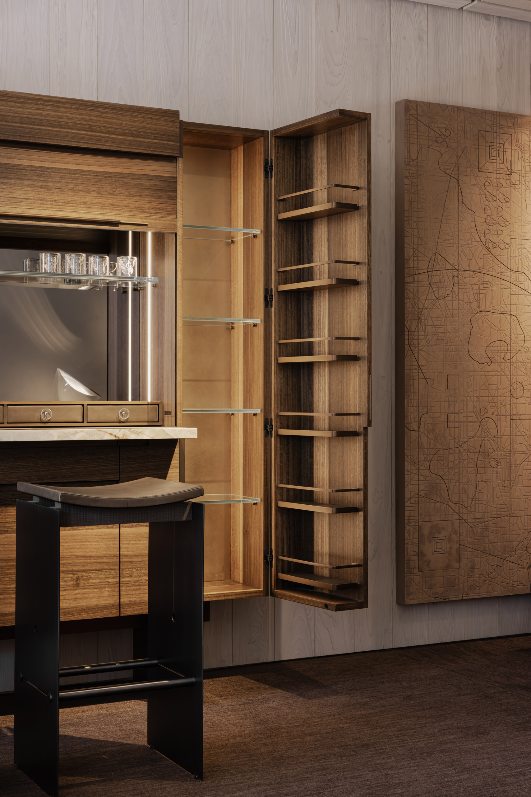 A Dialogue of Textures – Simon Hamui Space by Simon Hamui Studio