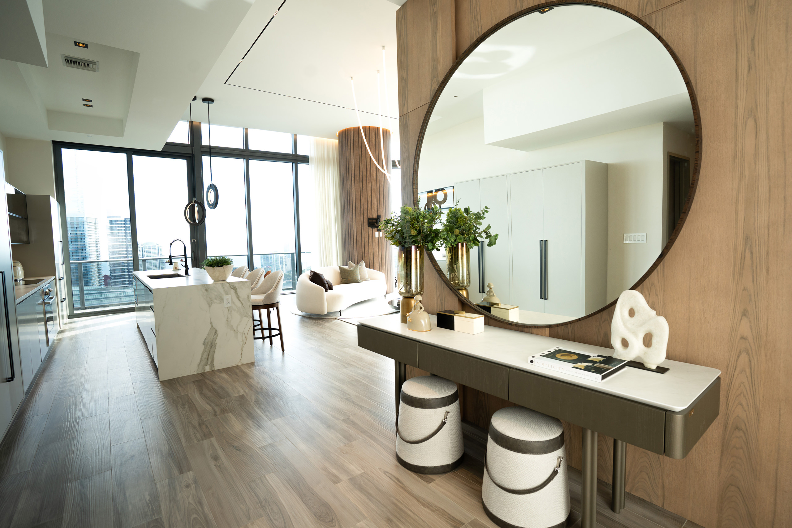 Soft Urban Horizon – Brickell Heights Residence by Carla Canepa Design Studio
