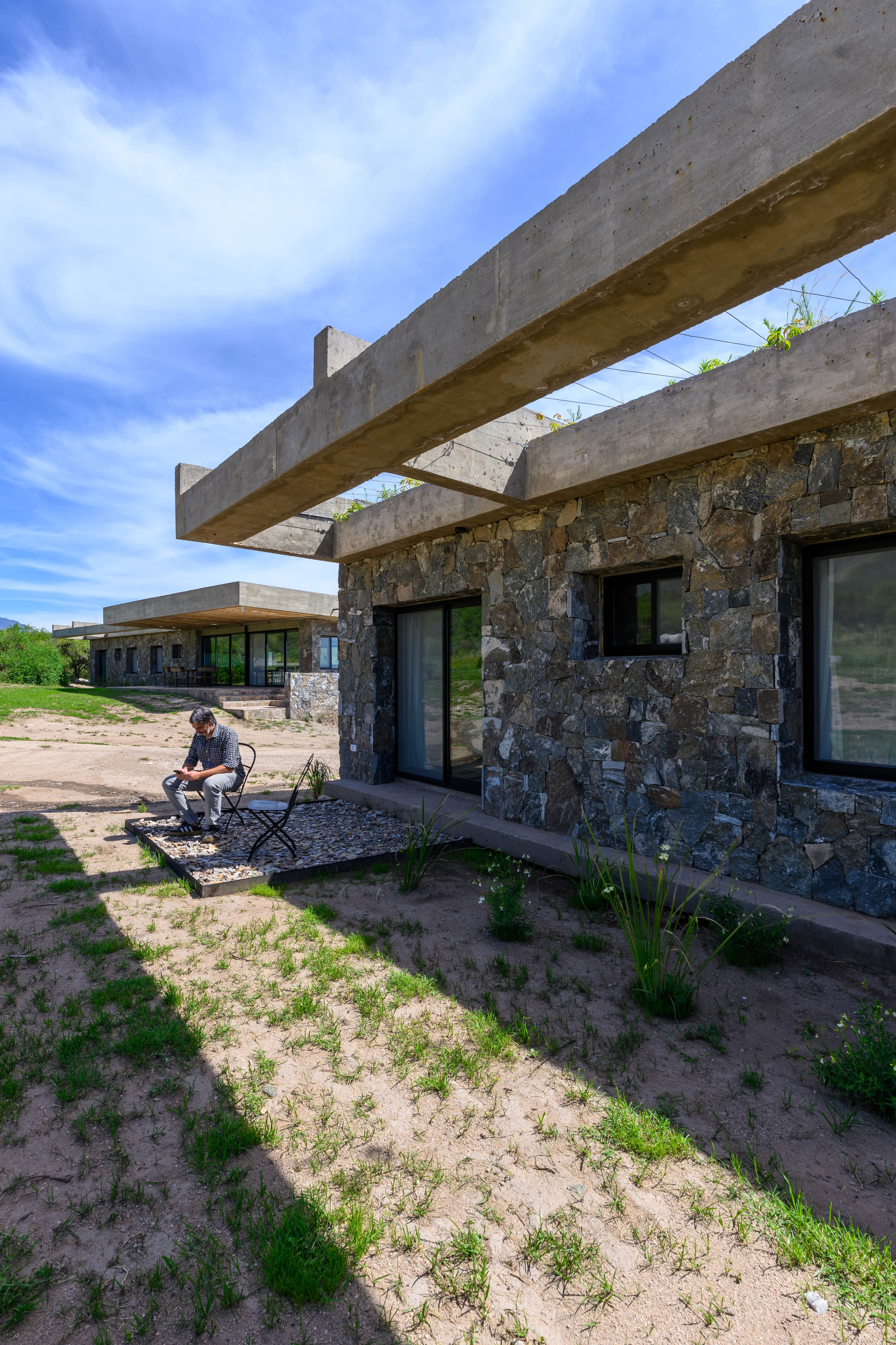 Gravity Held in Stone – Suspended Stone Houses by Paul Dragicevic