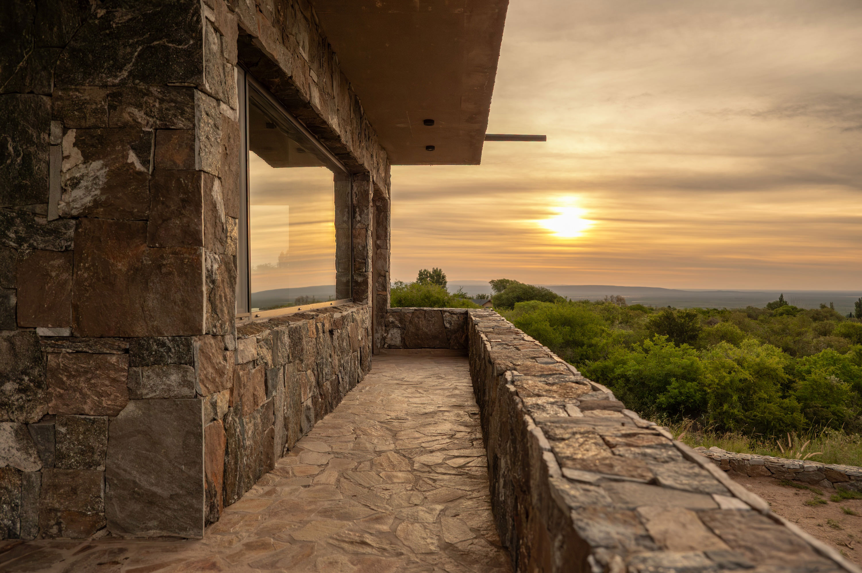 Gravity Held in Stone – Suspended Stone Houses by Paul Dragicevic