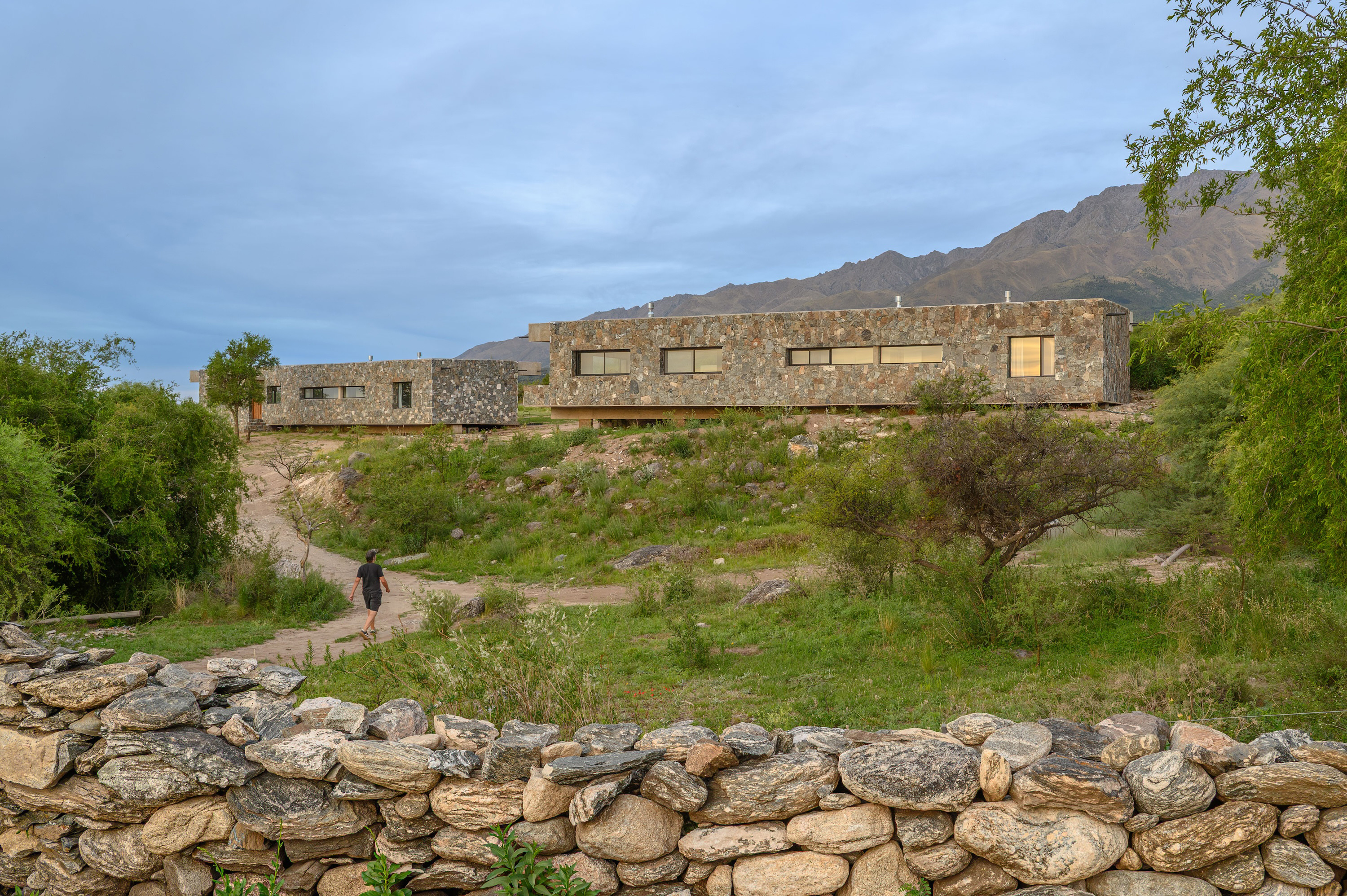 Gravity Held in Stone – Suspended Stone Houses by Paul Dragicevic