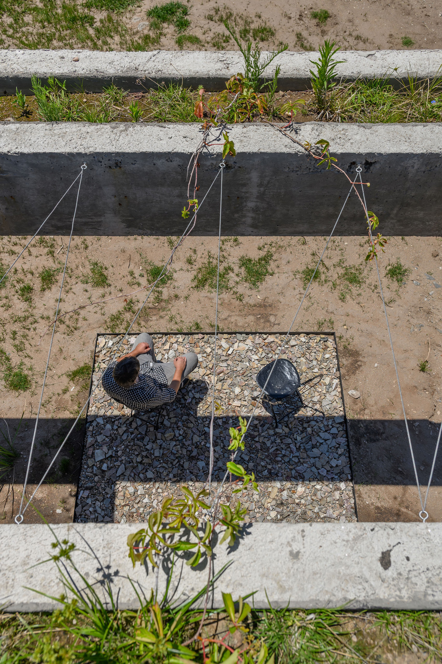 Gravity Held in Stone – Suspended Stone Houses by Paul Dragicevic