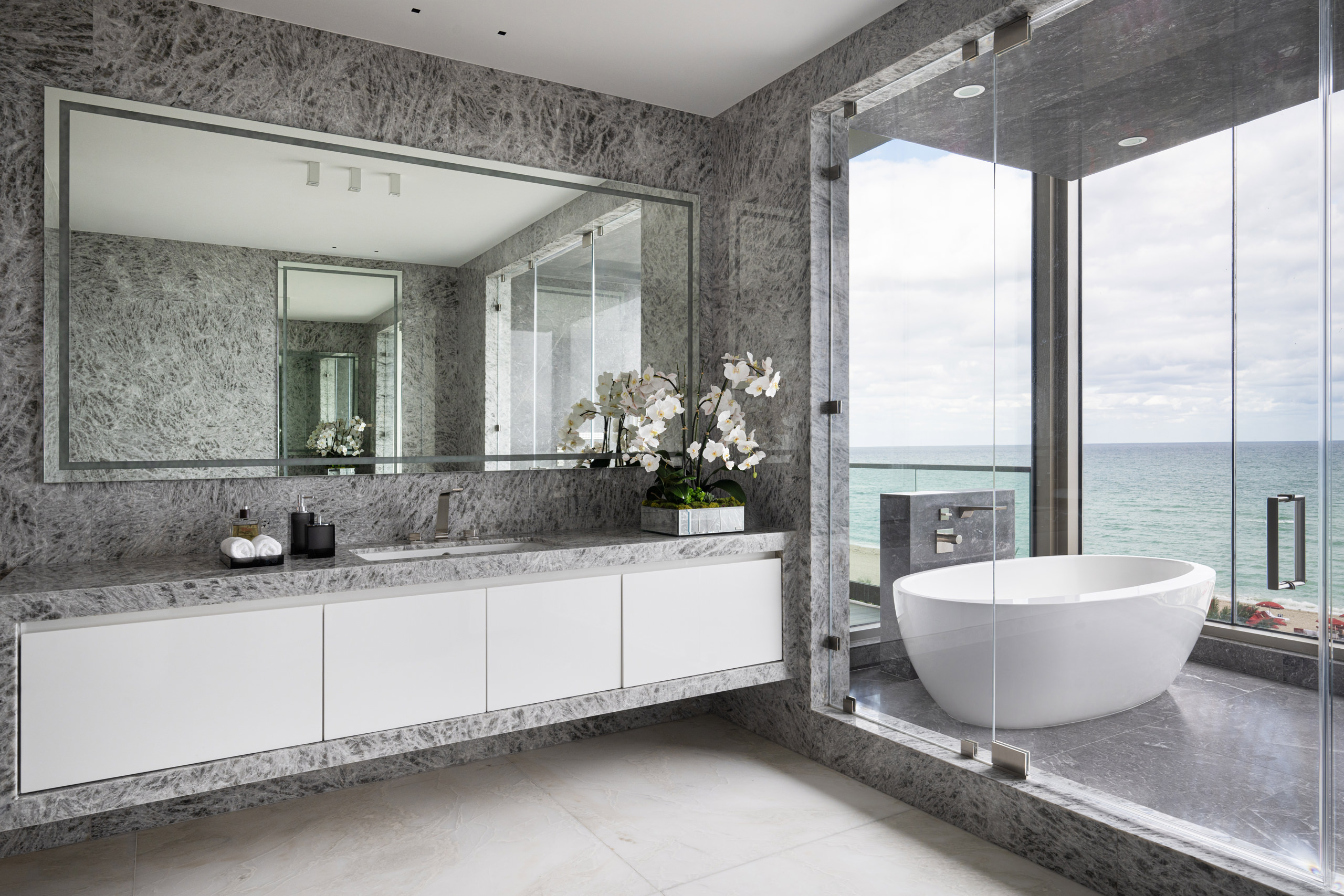 Oceanfront Serenity – The Estates at Acqualina Residence by FL Interiors Design Studio