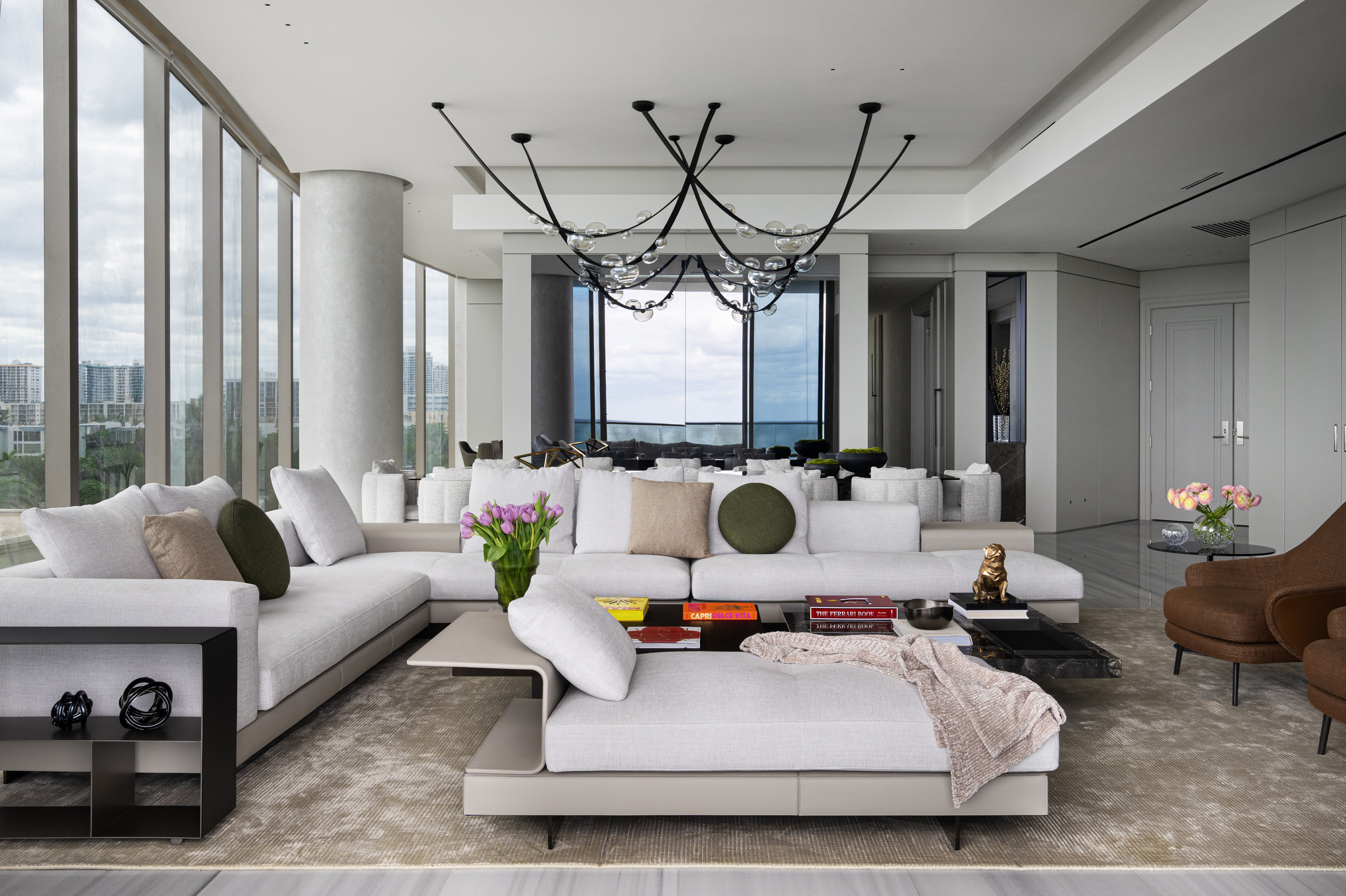 Oceanfront Serenity – The Estates at Acqualina Residence by FL Interiors Design Studio