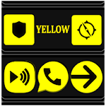 Yellow and Black Icon Pack v4.6 Free for PC