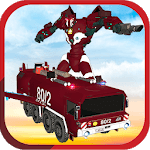 Real Robot fire fighter Truck: Rescue Robot Truck for PC