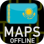🌏GPS Maps of Kazakhstan : Offline Map Navigation for PC