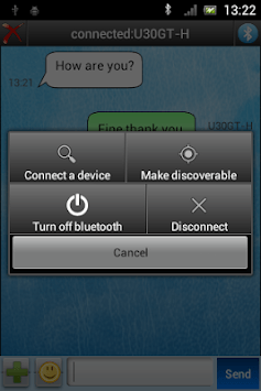 BTtalk (Bluetooth Chat) for PC screenshot 3