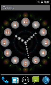 Pearl Clock Live Wallpaper for PC screenshot 1