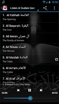 Al Sudais Quran MP3 Recitation for PC screenshot 1