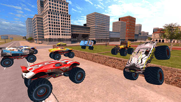 Monster Truck Police Chase in City Stunt Ramps for PC screenshot 2