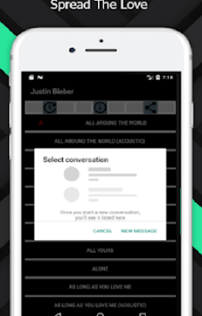 Justin Bieber: An offline Lyrics App for PC screenshot 2