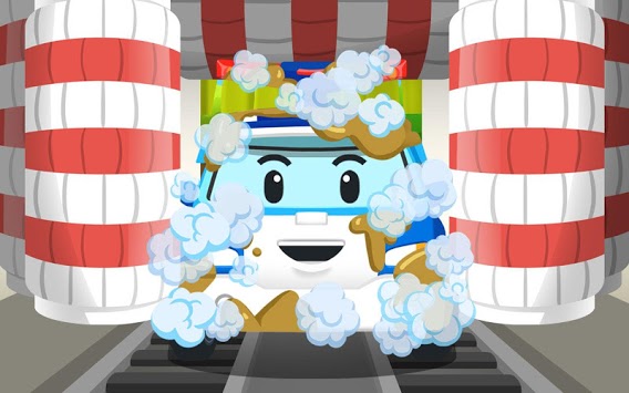 Robocar Poli Car Wash Habit Game for PC screenshot 2