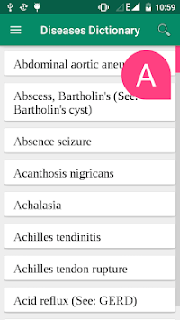 Disorder & Diseases Dictionary - Offline (Free) for PC screenshot 1