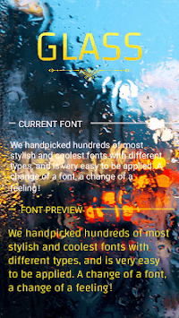 Glass Font for FlipFont , Cool Fonts Text Free for PC screenshot 1