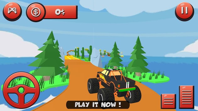 Mountain Climb : Xterme Hill Climb 4x4 Monster Car for PC screenshot 1