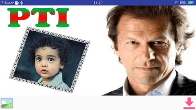 Imran Khan PTI Photo Frame Editor 2018 for PC screenshot 3